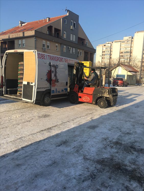 Transport peleta u Beogradu